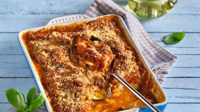 Aubergines parmigiana