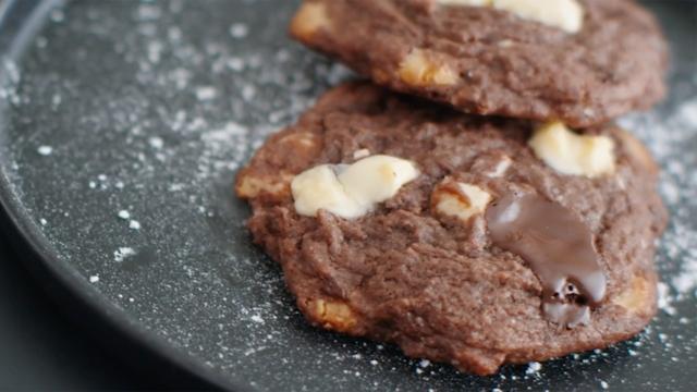 Cookies aux trois chocolat