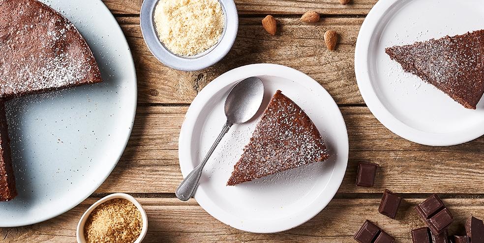 Gâteau italien au chocolat et aux amandes | Torta caprese