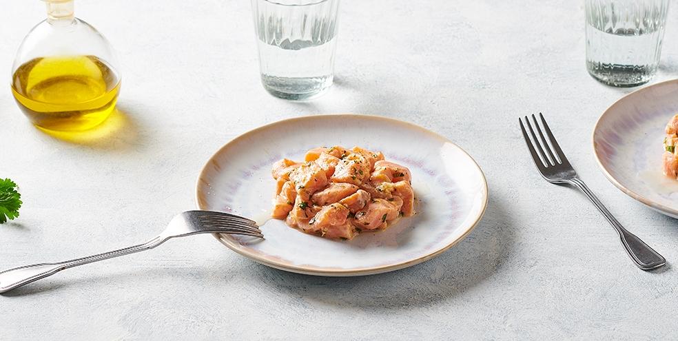 Ceviche de saumon