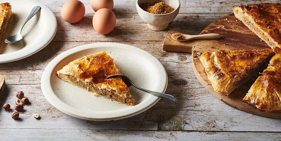Galette des rois aux noisettes