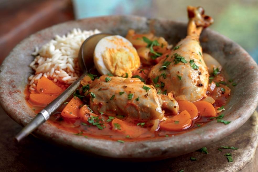 Doro wot (plat éthiopien au poulet)