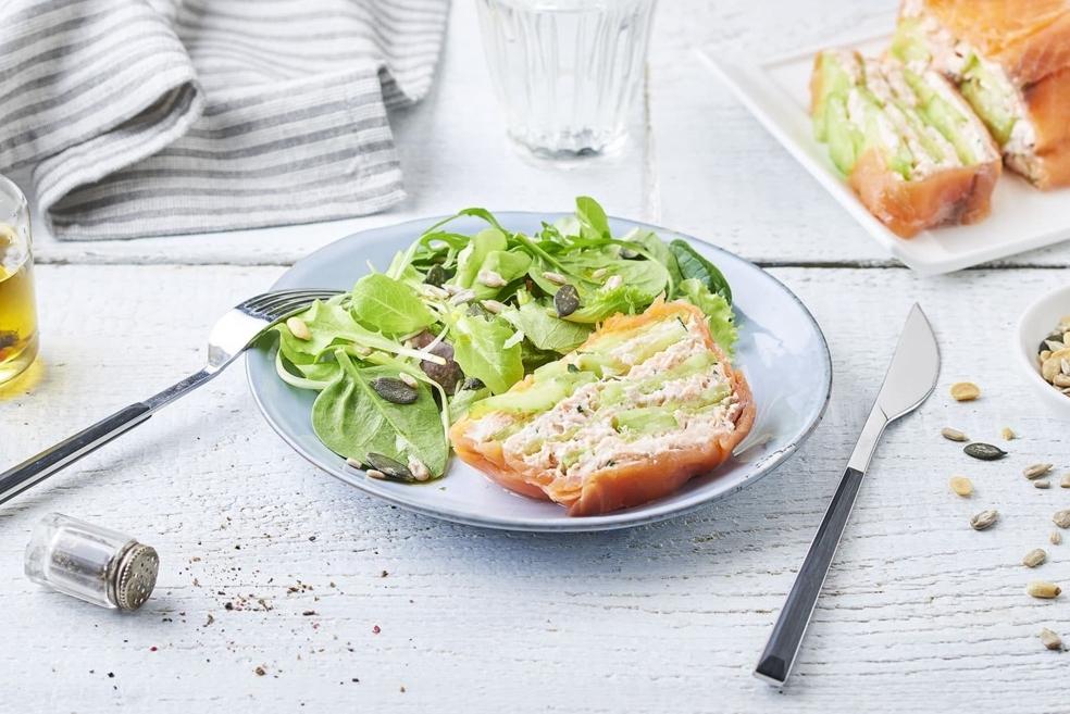 Terrine de saumon au fromage frais