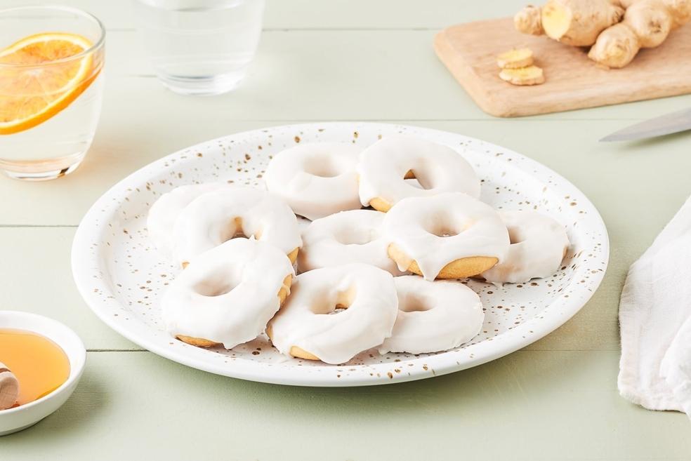 Rousquilles miel et gingembre