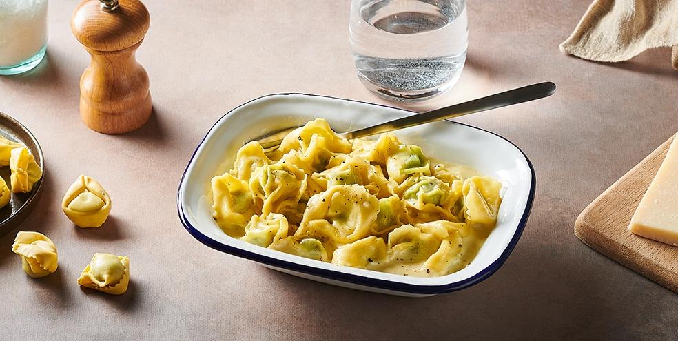 Tortellini crémeux aux parmesan
