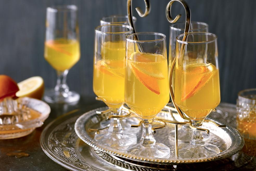 Cocktail à la mandarine et au gingembre