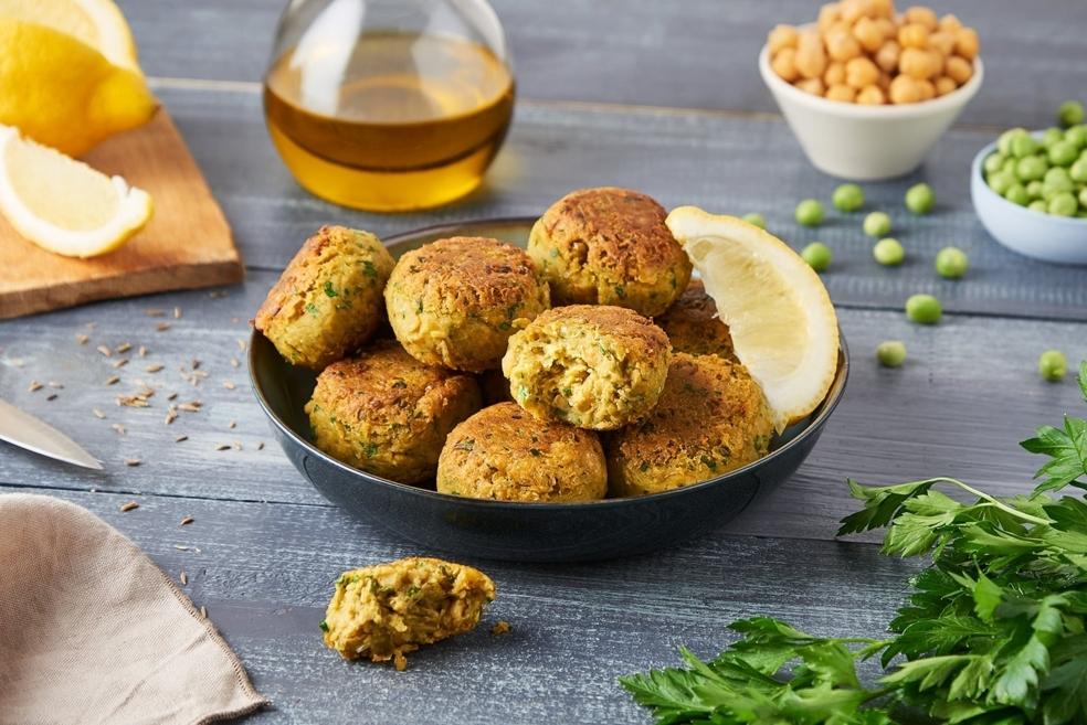 Falafels de petits pois au cumin