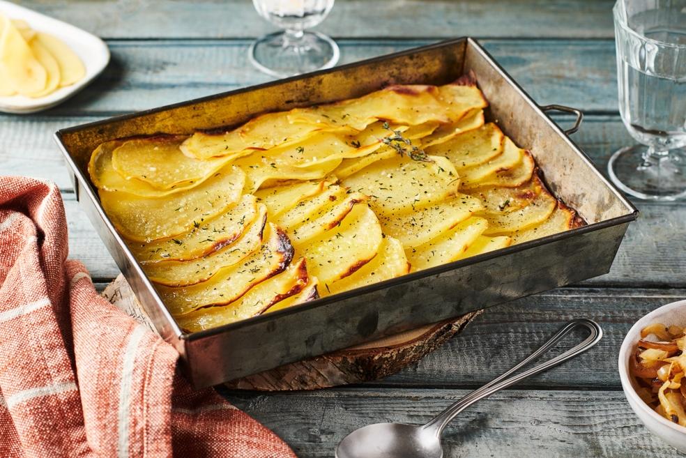 Pommes de terre façon boulangère
