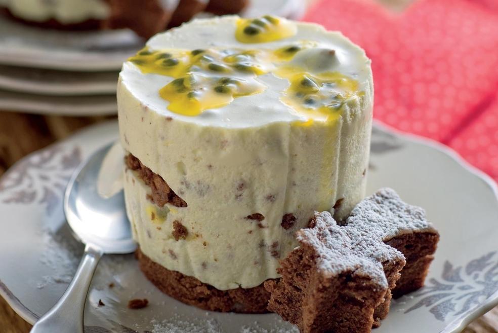 Bouchées chocolatées aux fruits de la passion