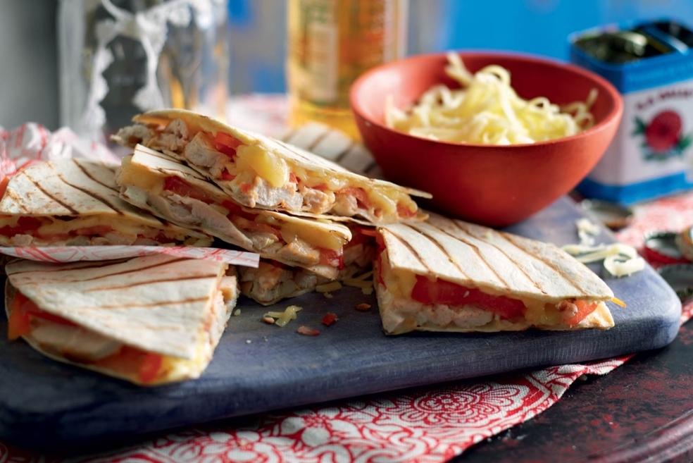 Quesadillas au poulet
