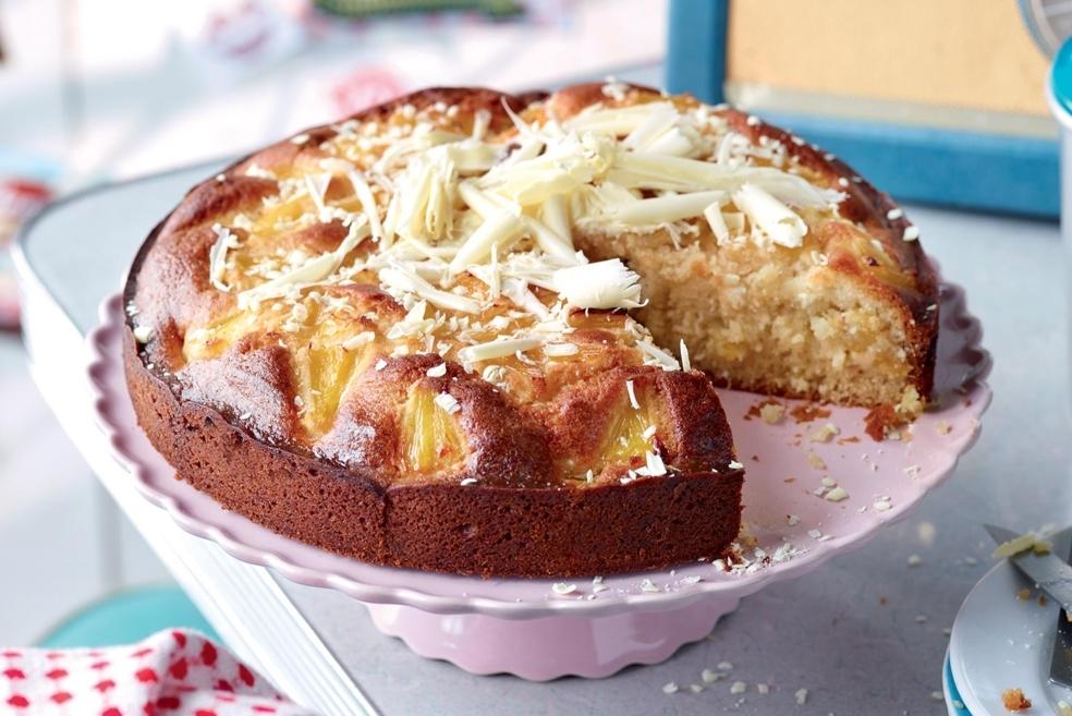 Gâteau à l’ananas et fruit de la passion