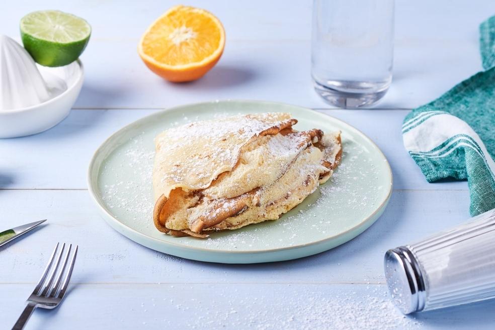 Crêpe soufflée au sucre