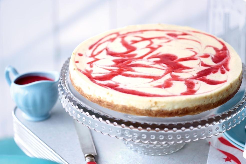 Cheesecake à la fraise