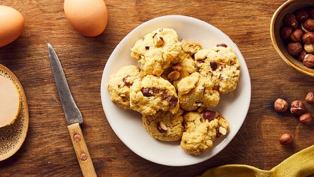 Cookies salés au foie gras