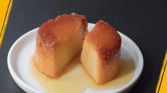 Gâteau de semoule au caramel