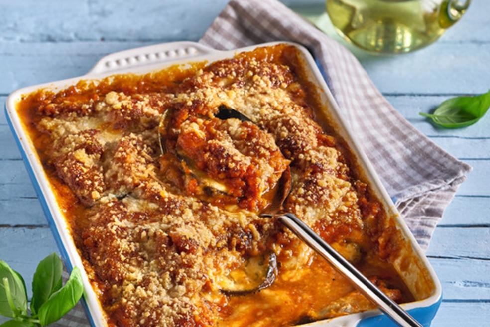 Aubergines parmigiana