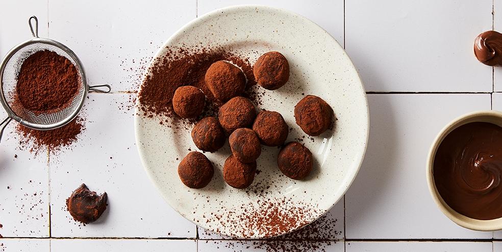 Truffes à la pâte à tartiner