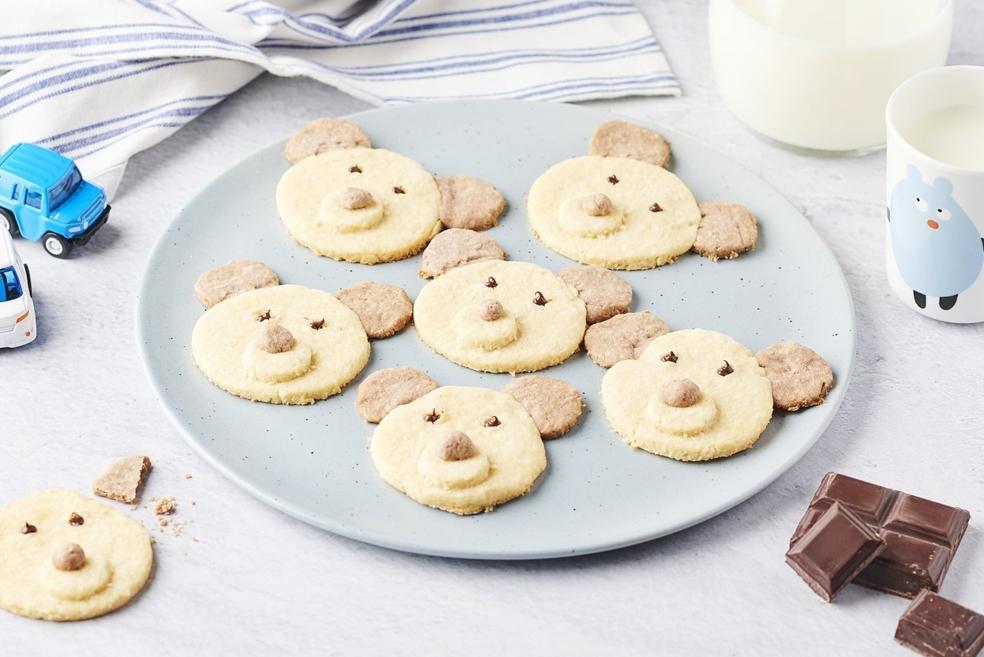 Biscuits sablés oursons