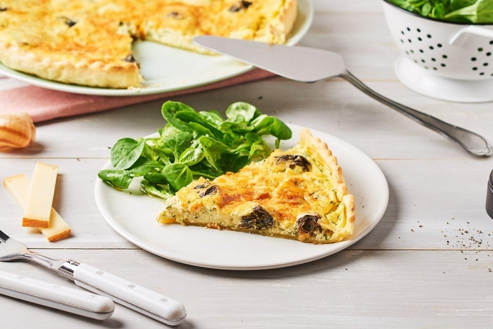Quiche d’escargots à l’abondance