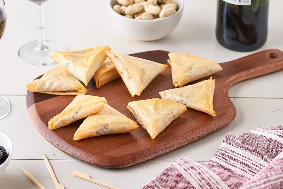 Samoussas de boeuf à l’échalote