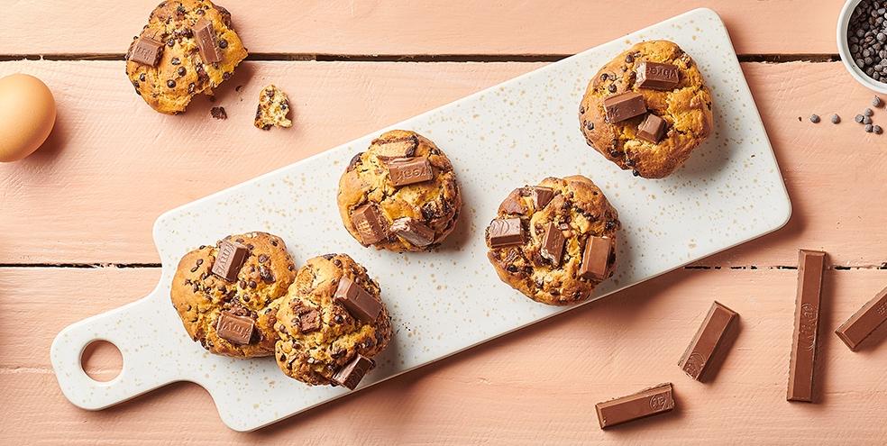 Cookies aux Kit-Kat
