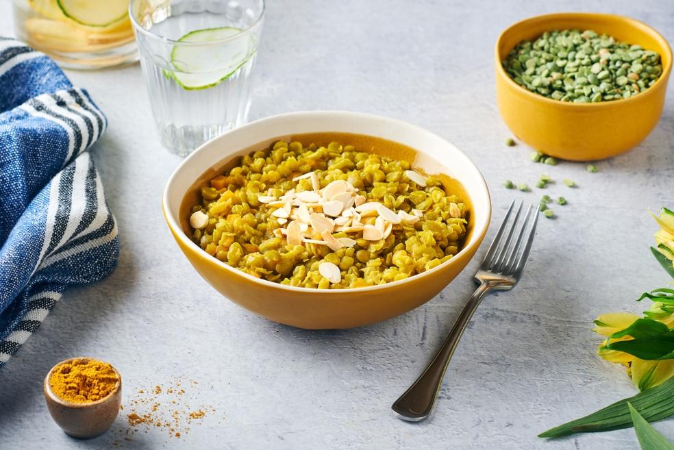 Dahl de pois cassés à l'indienne