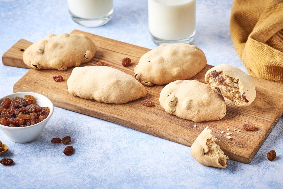 Petits pains grecques aux raisins secs | Stafidopsoma
