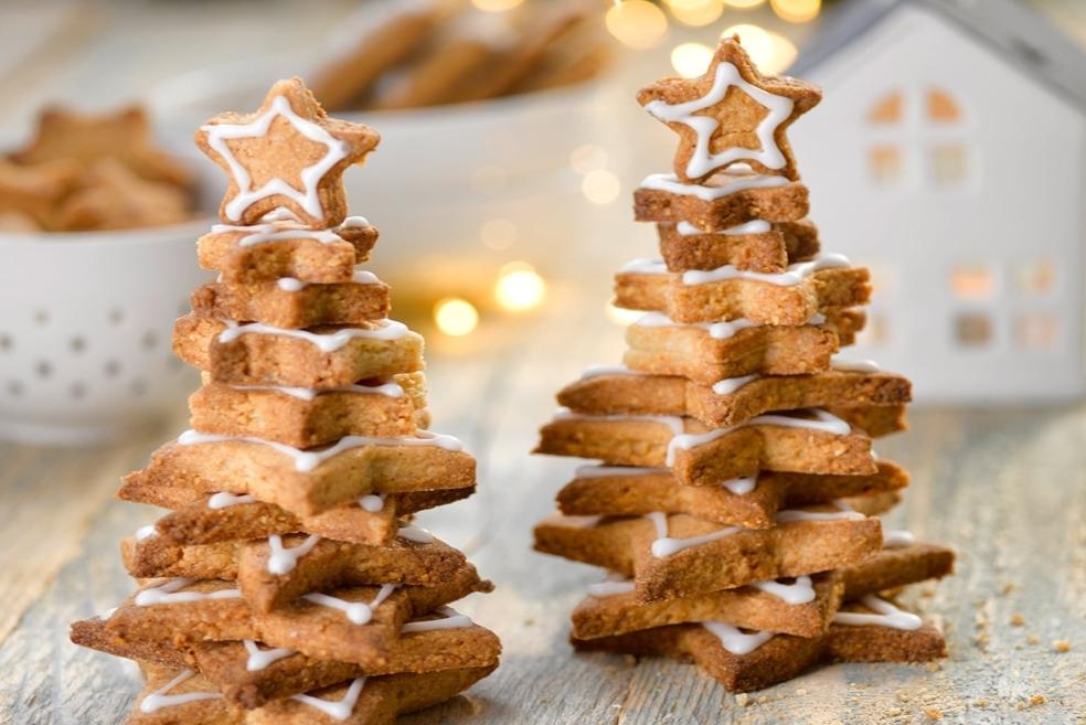 Sapins bredeles étoilés