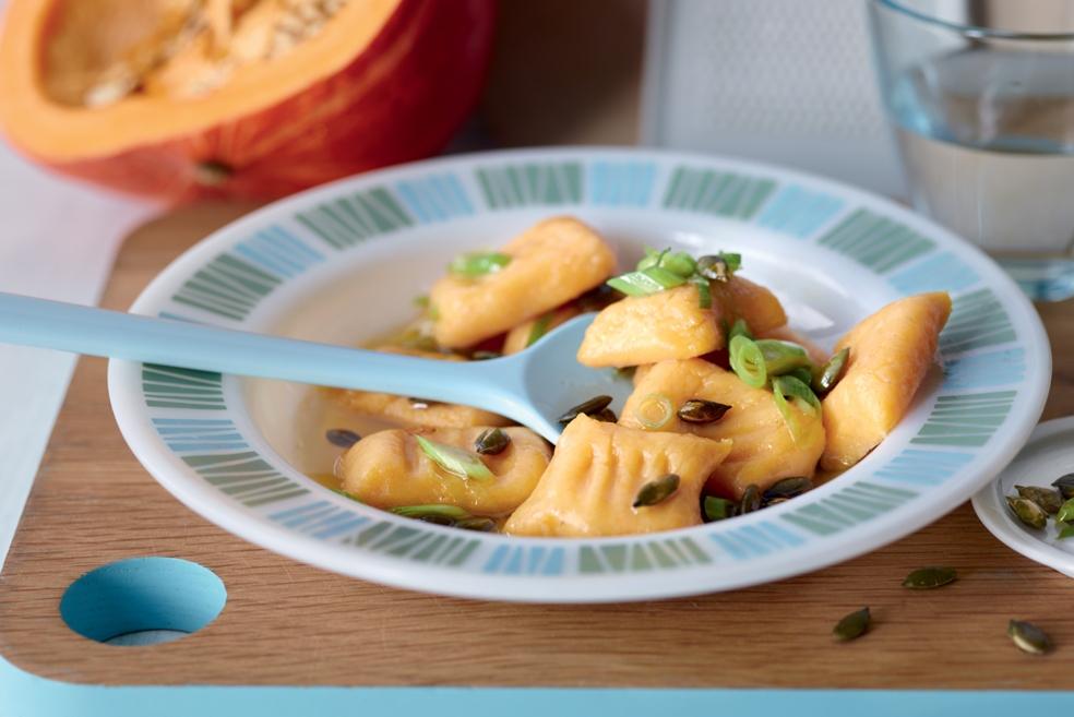 Gnocchi maison au potimarron au Monsieur Cuisine