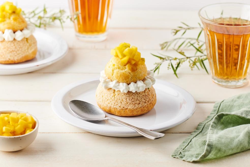 Religieuses mangue et vanille