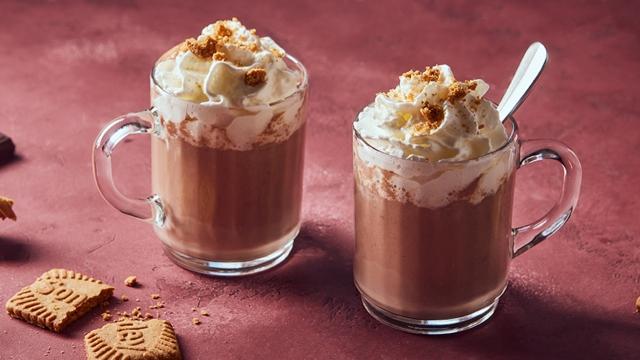 Chocolat chaud viennois aux Spéculoos