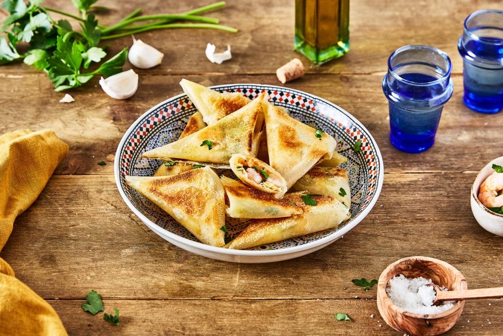 Bricks aux crevettes