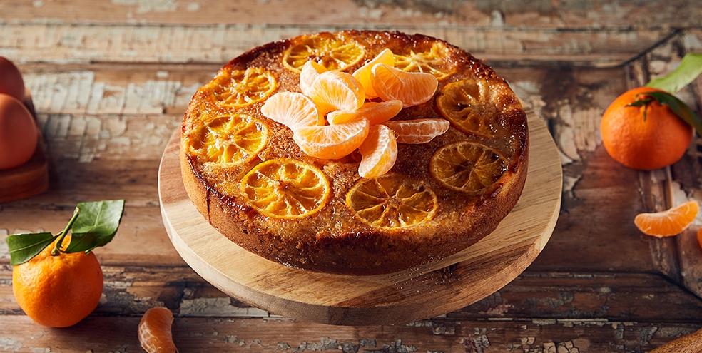 Gâteau renversé à la clémentine