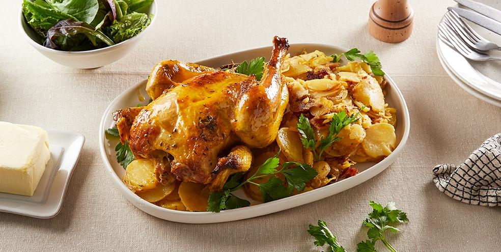Poulet cocotte façon grand-mère