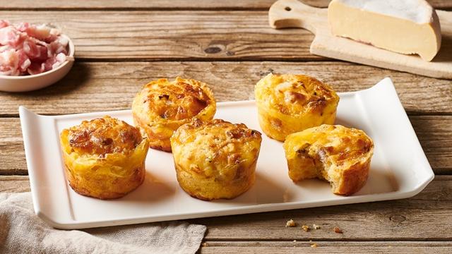 Muffins au Reblochon