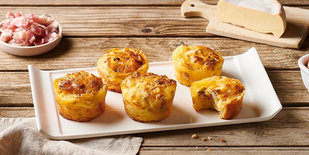 Muffins au Reblochon