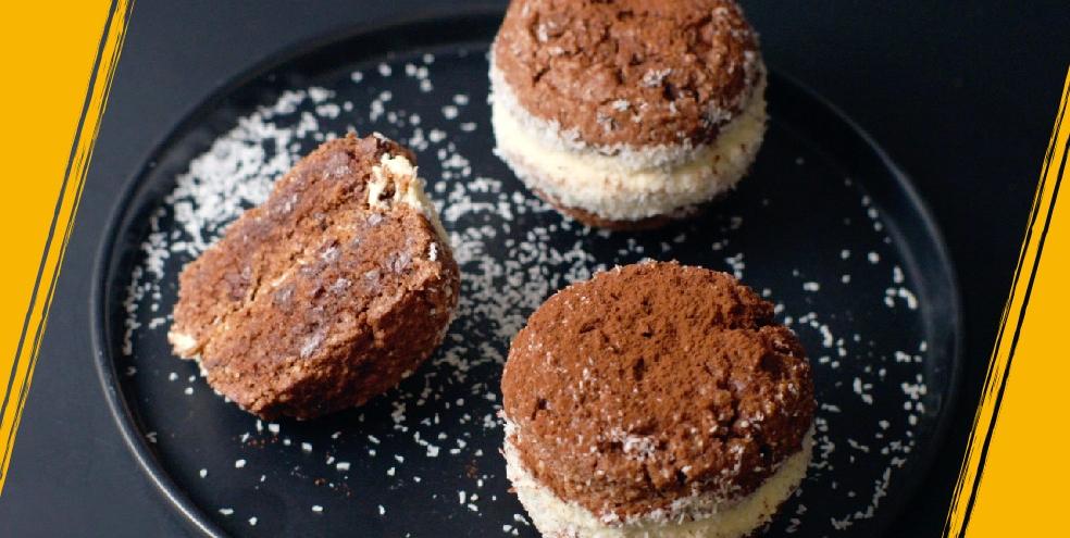 Cookies sandwichs de Noël