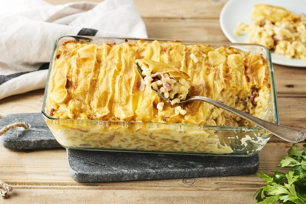 Tartiflette reblochon aux coquillettes
