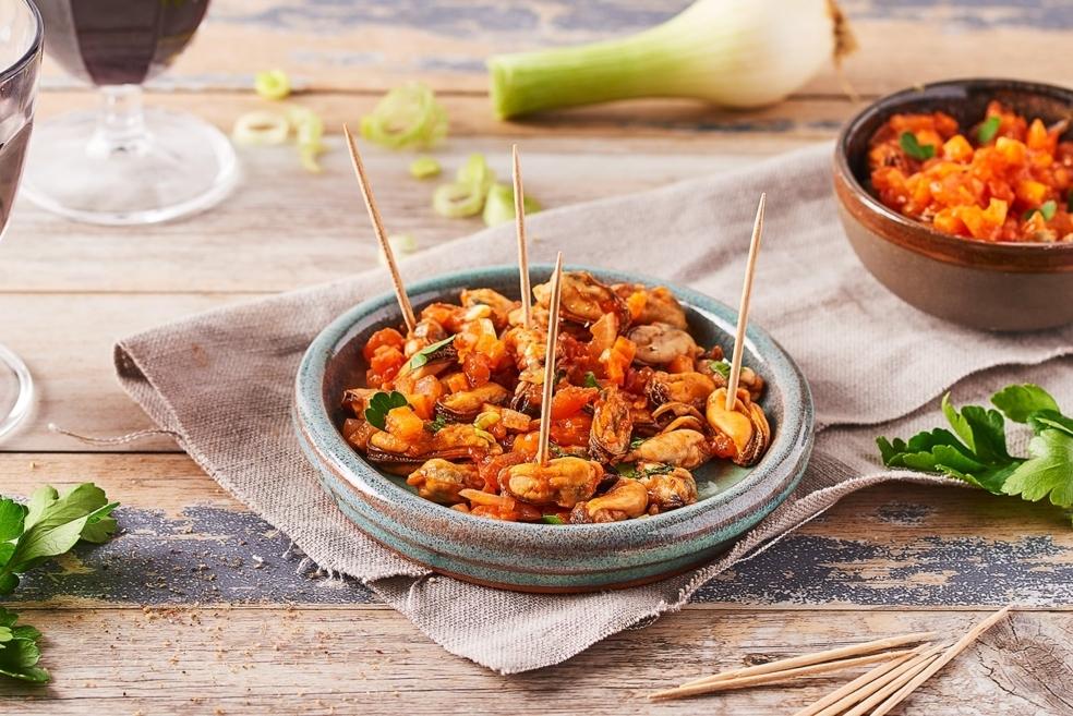 Moules à l’escabèche