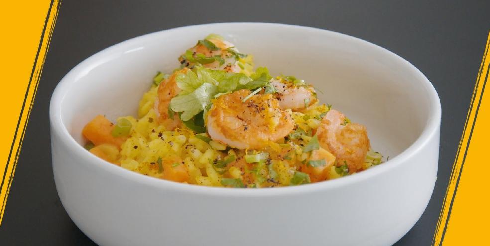 Risotto aux crevettes