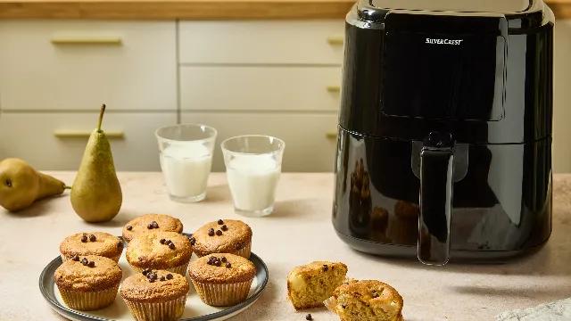 Muffins poire chocolat à la friteuse à air chaud
