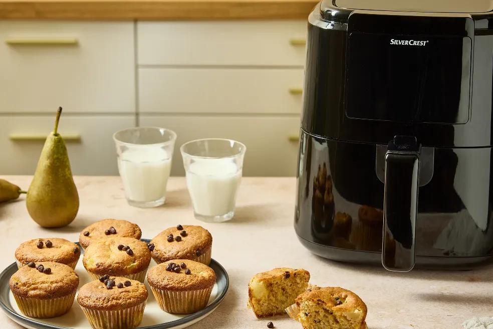 Muffins poire chocolat à la friteuse à air chaud