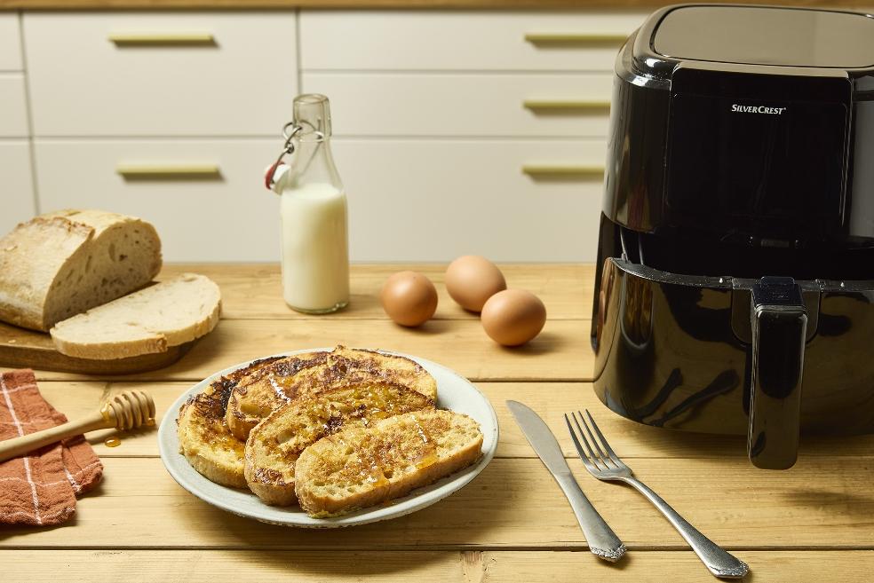 Pain perdu à la friteuse à air chaud