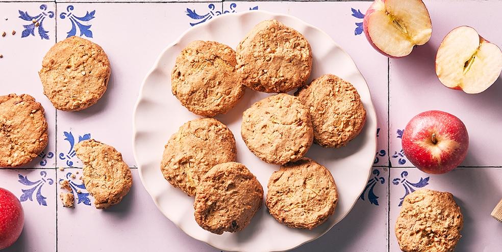 Cookies aux pommes et au sarrasin