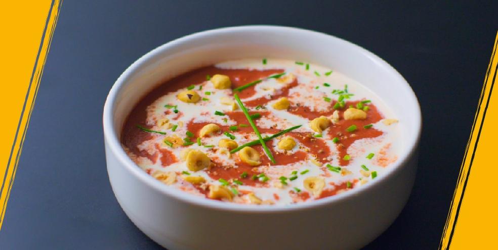 Soupe crémeuse à la betterave