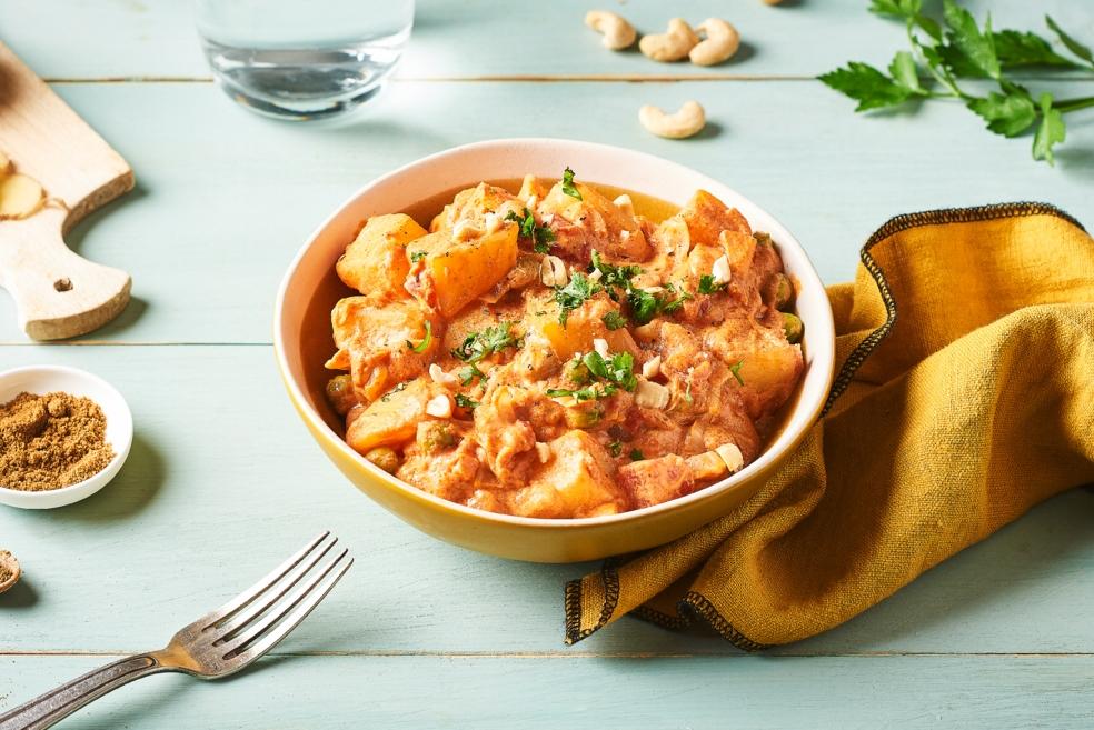 Curry indien végétarien | Aloo matar