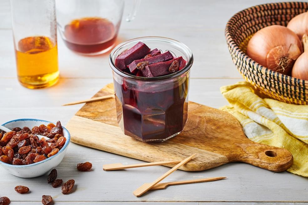 Pickles betteraves et oignons