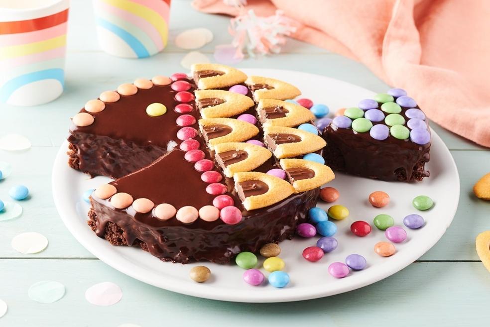 Gâteau poisson chocolat et noisette
