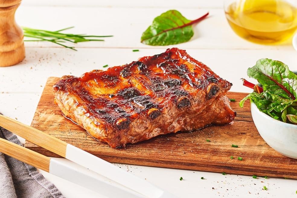 Ribs de porc caramélisés