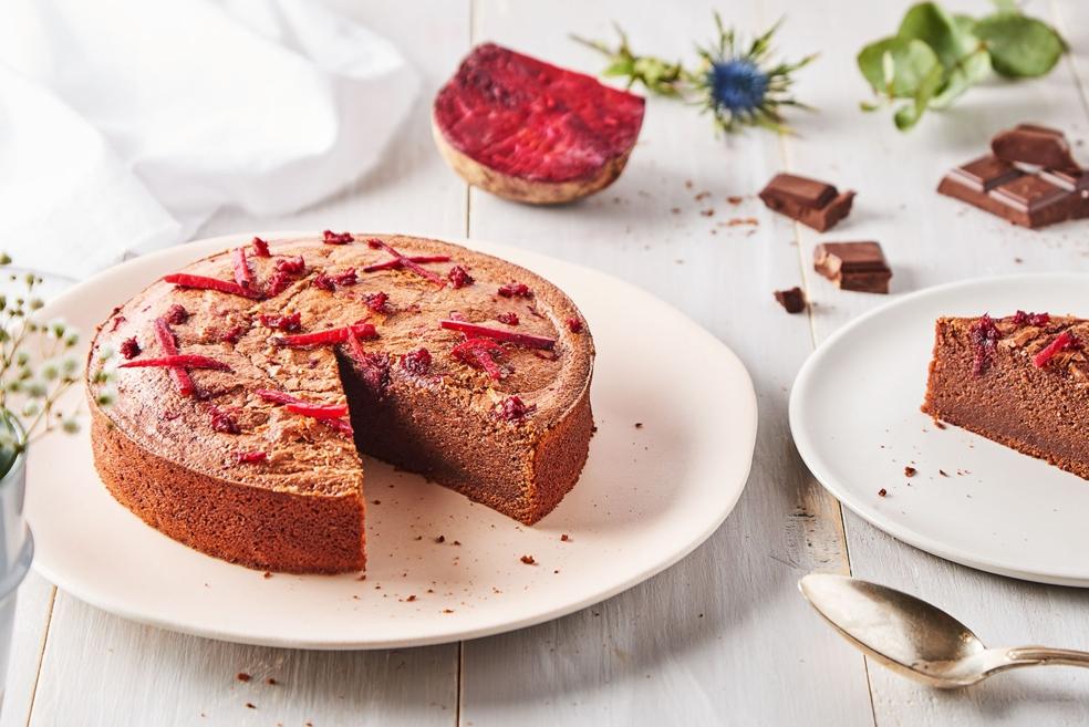 Fondant au chocolat et à la betterave